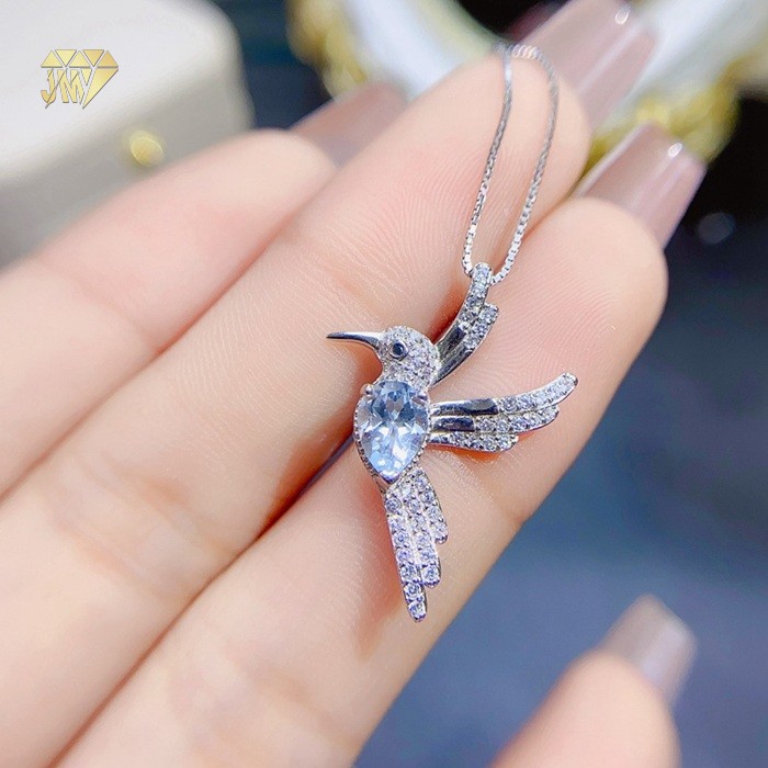 natural aquamarine necklace