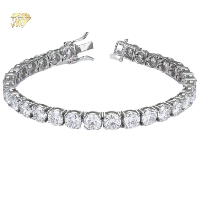 Lab created tennis bracelet