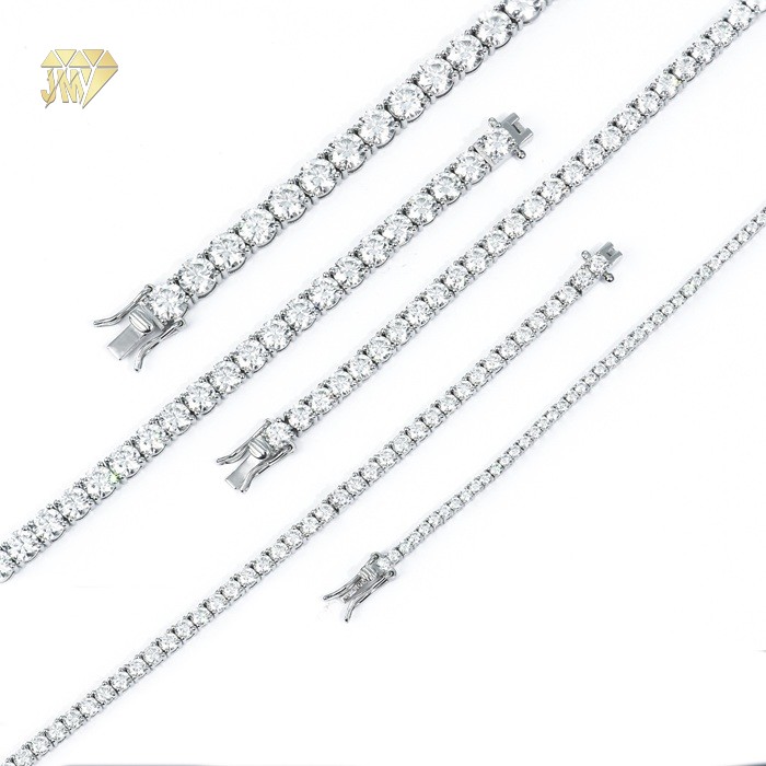 Moissanite tennis chains